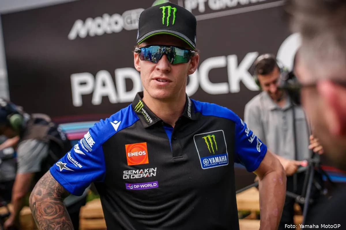 «Это тот же мотоцикл, что и в сентябре 2025-го» — Квартараро о Yamaha