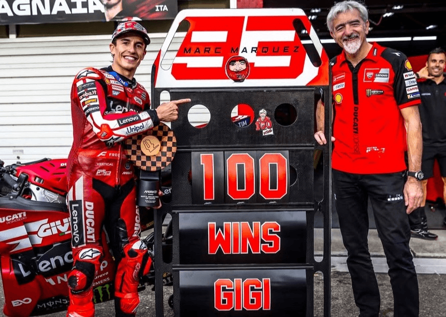 100 побед Ducati в MotoGP: 13 победителей и 4 титула - это эра Луиджи Далл'Иньи